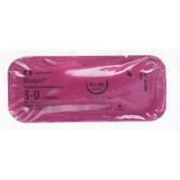 Covidien #UM879, SUTURE, BIOSYN, 3/0, VIOLET, 30", GU-46, 36/BX Image