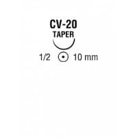 Covidien #VP754X, SUTURE, 60 CV20 24" MONOFIL, 36/BX Image