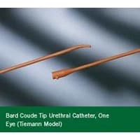C.R. Bard #010120, Red Rubber Intermittent Catheters, 20FR, 12/CS Image