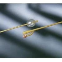 C.R. Bard #0102L22, Catheter Coude Red Latex 5cc 12/CS Image