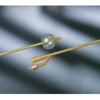 C.R. Bard #0165L28, LUBRICATH Foley Catheter, 2way, Balloon 5cc, 28FR, 12/CS Image