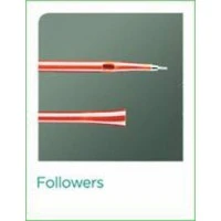 C.R. Bard #021118, Heyman Followers Dilation Catheter, Straight Tip, Single Use, Length 13.35 in, 18Fr, 10/CS Image