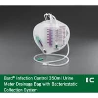 C.R. Bard #153214A, Urine Meter Drain Bag IC Plus 350 mL 10/CS Image