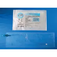 Cure Medical #CB14, Closed System Cure Catheter, Single, Straight Tip, 14Fr, EACH Image