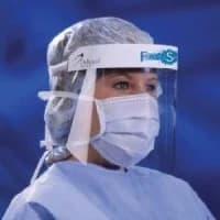 Deroyal #23-002, MASK, FACE, FULL, ELASTIC STRAP, VENT, 50/CS Image