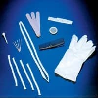 Deroyal #32-748, COMB, STERILE, 5?, BLACK, PLASTIC, 50 EA/CS Image
