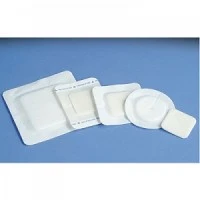 Deroyal #46-906, Polyderm Foam Dressing, 3.75" x 3.75": Advanced Wound Care for Moisture Control, 50/CS Image