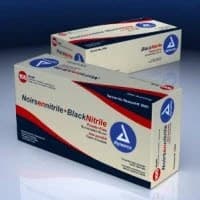 Dynarex #2521, Glove Exam PF Nitrile Small NS Black 1000/Ca Image