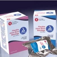 Dynarex #3453, Unna Boot Bandage w/Zinc 3"x10YD 12/Ca Image