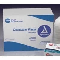 Dynarex #3512, Pad ABD 8x7-1/2" Combine Absorbent NS 576/Ca Image