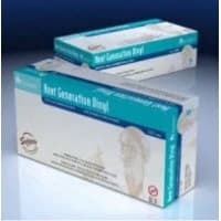 Dynarex #6822, GLOVES STRETCH VINYL EXAM PF SM 10/100/CA Image