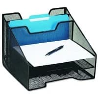 Eldon Office Products #1742322, SORTER, COMBO MESH, BK, EACH Image