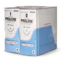 Ethicon #502, Suture Prolene Blue FS-2 4-0 19mm Ea Image