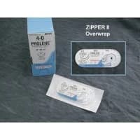 Ethicon #8683G, Suture Prolene Mono Blu FS2 4-0 18" 12/BX Image