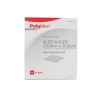Ferris #1044, DRESSING POLYMEM SILVER 4.25X4.25 15/BX 2BX/CA Image