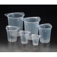 Globe Scientific #DLS3631, BEAKER, THREE CORNER, 100 ML, 100/CS Image