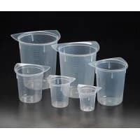 Globe Scientific #DLS3633, BEAKER, THREE CORNER, 400 ML, 100/CS Image