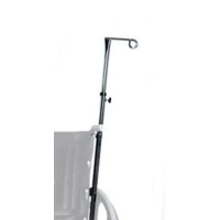 Graham-Field #GF1844W, IV Pole f/Wheelchair 2-Hook Ea Image