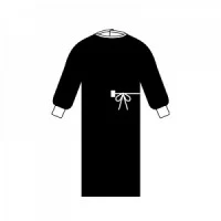 Halyard Health #72438, GOWN, MICROCOOL, NON-STERILE, LARGE, 40 EA/CS Image
