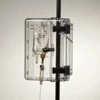 Health Care Logistics #17938, BOX, LOCK TO IV POLE, W/KEY, EACH Image
