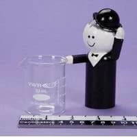 Health Care Logistics #3024, Beaker Glass 50ml Ea Image
