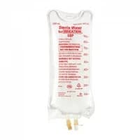 Hospira #07973-05, WATER, STERILE, F / IRRIG 1000ML FLEX, EACH Image