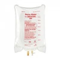 Hospira #07973-07, WATER, STERILE, F / IRRIG 2000ML FLEX, EACH Image