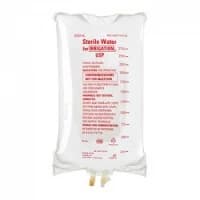 Hospira #07973-08, WATER, STERILE, F / IRRIG 3000ML FLEX, EACH Image