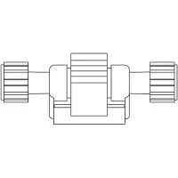 ICU Medical #420140411, FLUSH DEVICE, CONTINUOUS, 3ML / HR, 25/CS Image