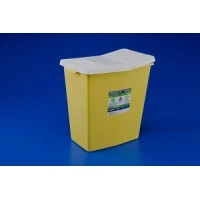 Kendall #8982, CONTAINER, WASTE, CHEMOTHERAPY, 2 GAL, YEL, 20 EA/CS Image