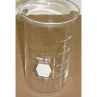 L&R Mfg #40006, Ultrasonic Beaker Glass 600mL Ea, 6 EA/CS Image