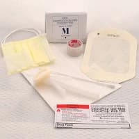 LSL Healthcare #3067CP, STERILE CENTRAL LINE DRESSING CHANGE KIT - Mask, Gloves, Dressing, Towel, Chloraprep, CT Applicator, Gauze, Tape, 30 Per/Cs Image