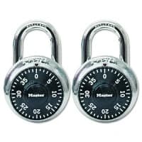 Mason Medical Products #1500T, PADLOCK, COMBO, BKDIAL, 2PK, 2/PK Image