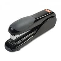 Max USA #HD-50DFBK, STAPLER, FLT, CLNCH, STND, BK, EACH Image