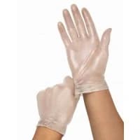 Medline #CLE203, GLOVE, IND, VINYL, PF, 150CT, L, 1500/CS Image