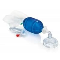 Medline #CPRM1116, RESUSCITATOR, MANUAL, ADLT, MASK, BAG RES, 6/CS Image