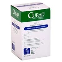 Medline #CUR251390, DRESSING, GAUZE, PETROLATUM, CURAD, 3"X9", ST, EACH Image