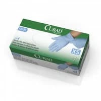 Medline #CUR9313, GLOVE, EXAM, NITRILE, TXT, PF, LF, XS, 1500/CS Image