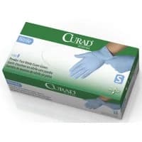 Medline #CUR9314, GLOVE, EXAM, NITRILE, TXT, PF, LF, SM, 150/BX Image