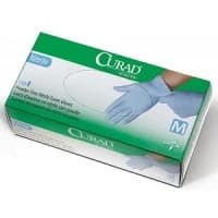 Medline #CUR9317, GLOVE, EXAM, NITRILE, TXT, PF, LF, XL, 130/BX Image