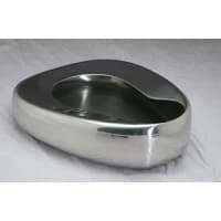 Medline #DYND05T0015RZ, BEDPAN, SS, ADULT, 13.75 X 11.5 X 4, EACH Image