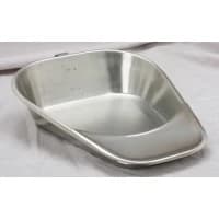 Medline #DYND05T23RZ, BEDPAN, FRACTURE, SS, 11.875 X 9.5 X 2.875, EACH Image