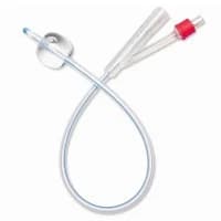 Medline #DYND11503, SelectSilicone 100% Silicone Foley Catheter, 18 Fr, 10 mL, 2-Way, EACH Image