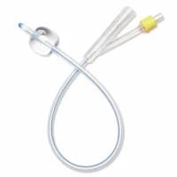 Medline #DYND11504, SelectSilicone 100% Silicone Foley Catheter, 20 Fr, 10 mL, 2-Way, EACH Image