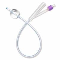 Medline #DYND11505, SelectSilicone 100% Silicone Foley Catheter, 22 Fr, 10 mL, 2-Way, EACH Image