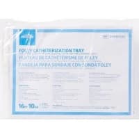 Medline #DYND11519, TRAY, FOLEY, 100% SILICONE, 16FR, 10ML, LF, EACH Image