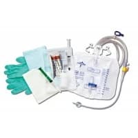 Medline #DYND11520, TRAY, FOLEY, 100% SILICONE, 18FR, 10ML, LF, 10/CS Image