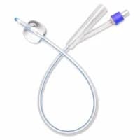 Medline #DYND11536, SelectSilicone 100% Silicone Foley Catheter, 24 Fr, 30 mL, 2-Way, EACH Image