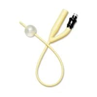 Medline #DYND11708, Silicone-Elastomer Coated Latex 2-Way Foley Catheter, 8 Fr, 1.5 mL Size, 3 mL Maximum Inflation, 12/CS Image