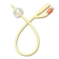 Medline #DYND11756, Silicone-Elastomer Coated Latex Foley Catheter, 16 Fr, 10 mL, Straight Tip, 2-Way, EACH Image
